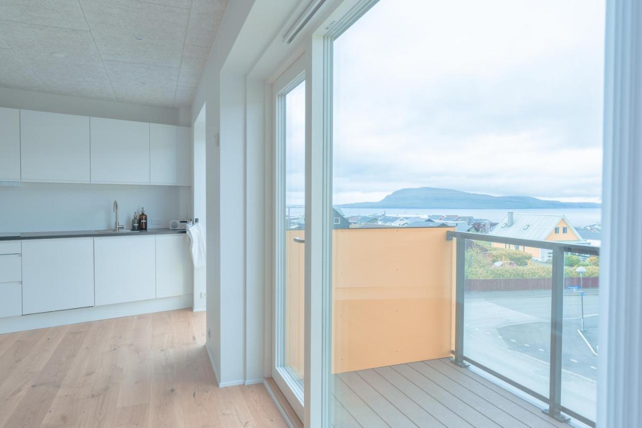 New / Stunning Sea View / Light / 3 Br Leilighet Tórshavn Eksteriør bilde