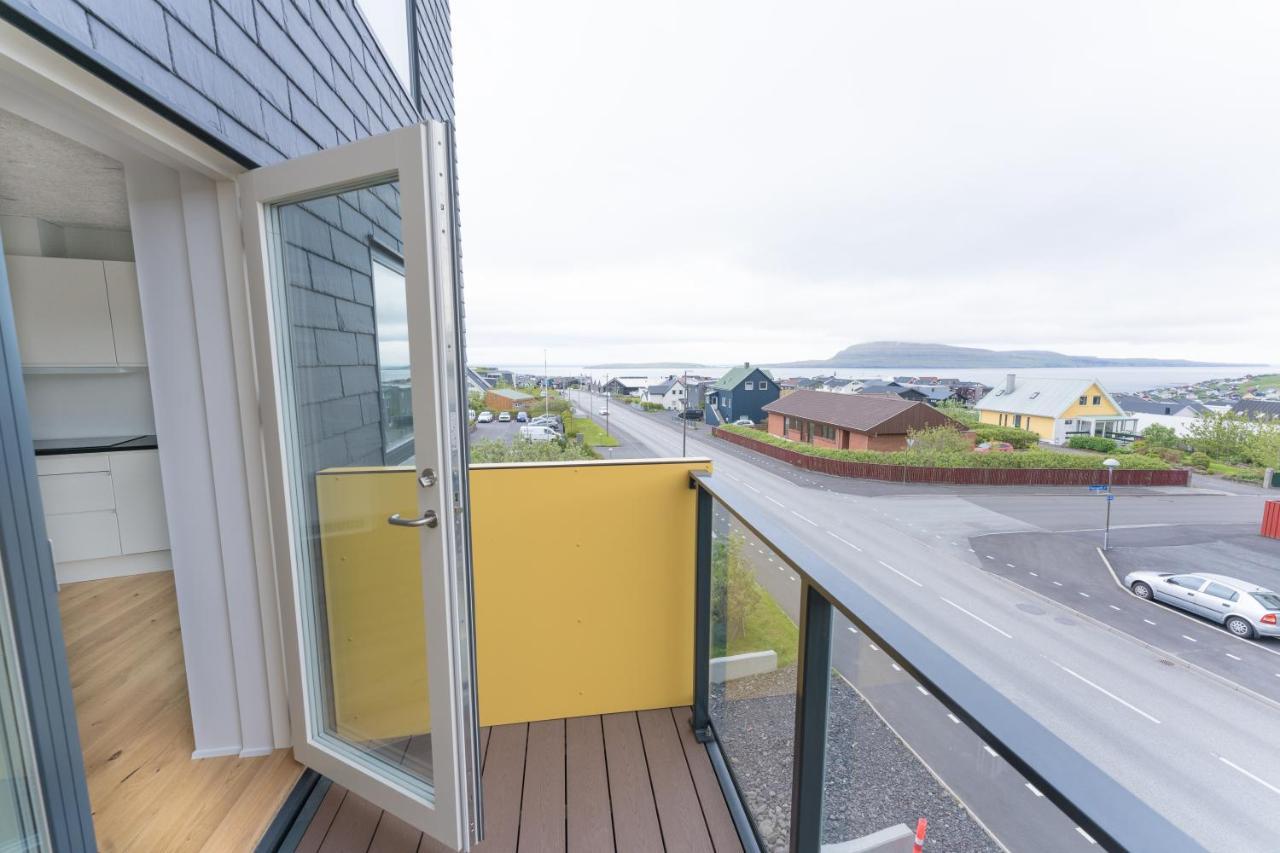New / Stunning Sea View / Light / 3 Br Leilighet Tórshavn Eksteriør bilde